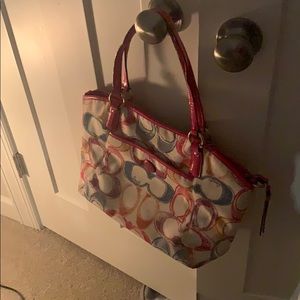 Poppy Dream Large Coach Purse